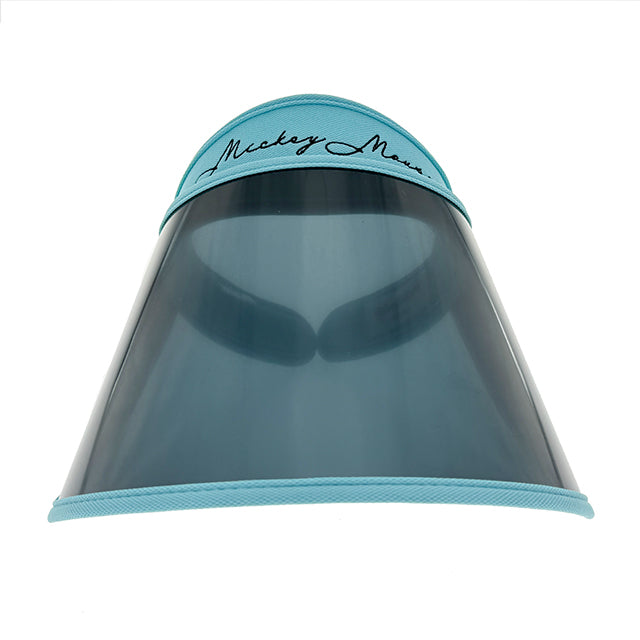 HKDL - Mickey Mouse Clear Sun Visor (Blue) for Adults