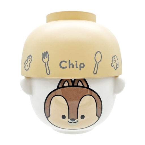 Japan Exclusive - Chip "Yururun" Rice & Soup Bowls Set