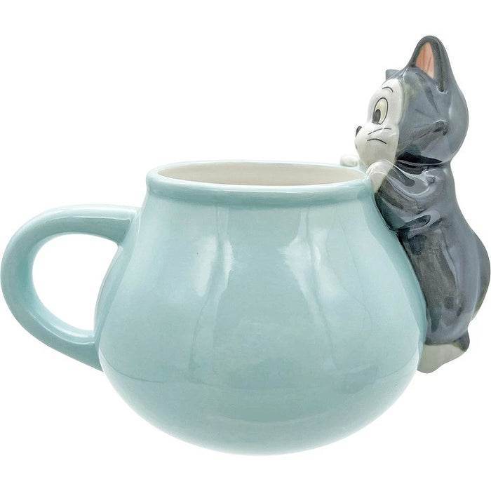 Japan Exclusive - 2026 Figaro & Cleo Goldfish Bowl Mug 340 ml