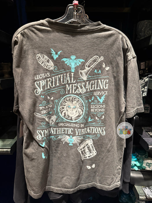 DLR/WDW - The Haunted Mansion - Leota’s Spiritual Messaging Grey T-Shirt (Adult)