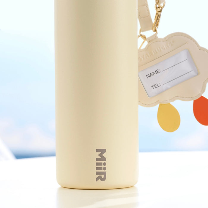Starbucks China - Sunny& Rainy 2024 - 6S. MiiR Stainless Steel Water Bottle 591ml + Cloudy Tag