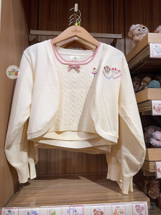 HKDL - 2025 Duffy and Friends Christmas Party x Duffy & ShellieMay Tank and Cardigan Set (Adults)