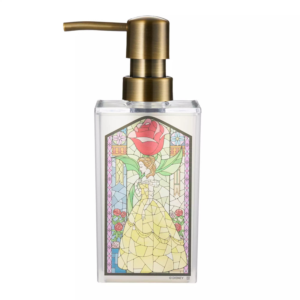 Japan Exclusive - Disney Princess Stained Glass Style Foam Dispenser x Belle (Release Date: Jan 13, 2026)
