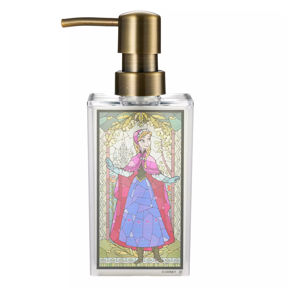Japan Exclusive - Disney Princess Stained Glass Style Foam Dispenser x Frozen Anna (Release Date: Jan 13, 2026)