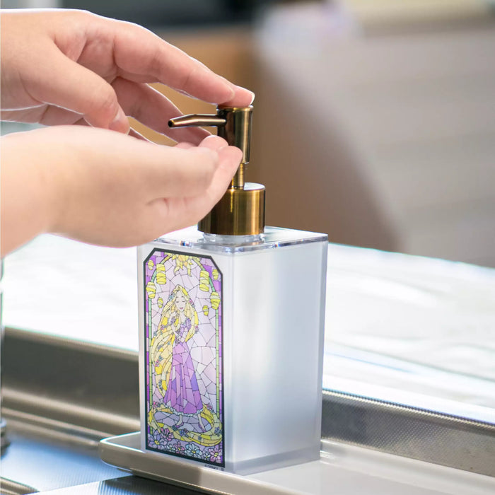 Japan Exclusive - Disney Princess Stained Glass Style Liquid Dispenser x Rapunzel (Release Date: Jan 13, 2026)