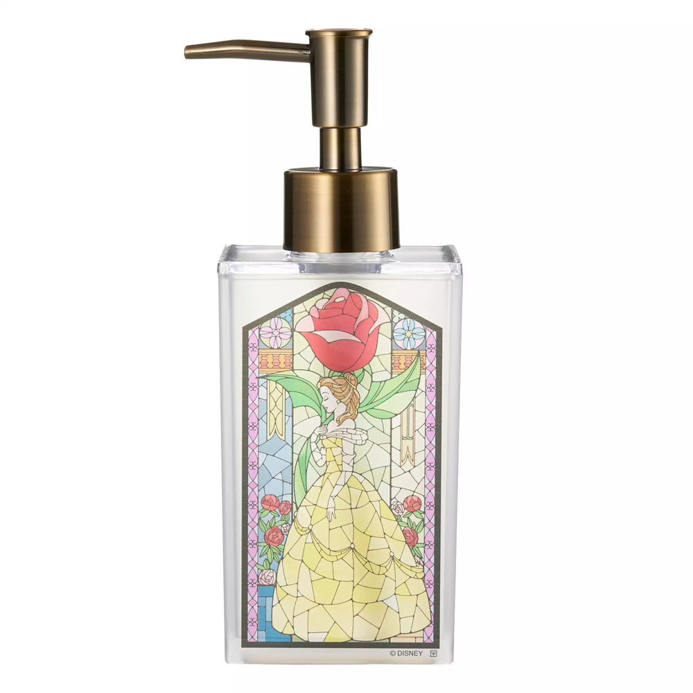 Japan Exclusive - Disney Princess Stained Glass Style Liquid Dispenser x Belle (Release Date: Jan 13, 2026)