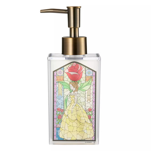 Japan Exclusive - Disney Princess Stained Glass Style Liquid Dispenser x Belle (Release Date: Jan 13, 2026)