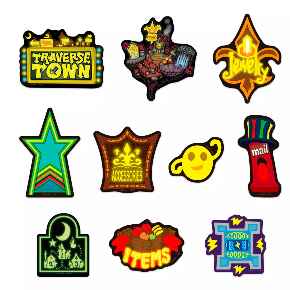 JDS - Kingdom Hearts / Stationery Sticker Set Traverse Town (Release Date: Dec 5, 2025)