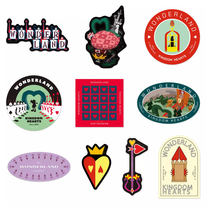 JDS - Kingdom Hearts / Stationery Sticker Set Wonderland (Release Date: Dec 5, 2025)