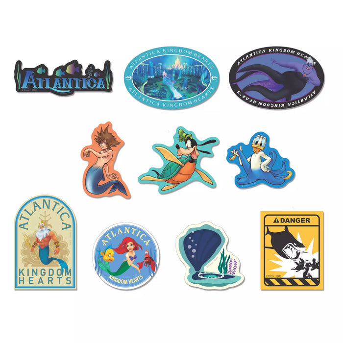JDS - Kingdom Hearts / Stationery Sticker Set Atlantica (Release Date: Dec 5, 2025)