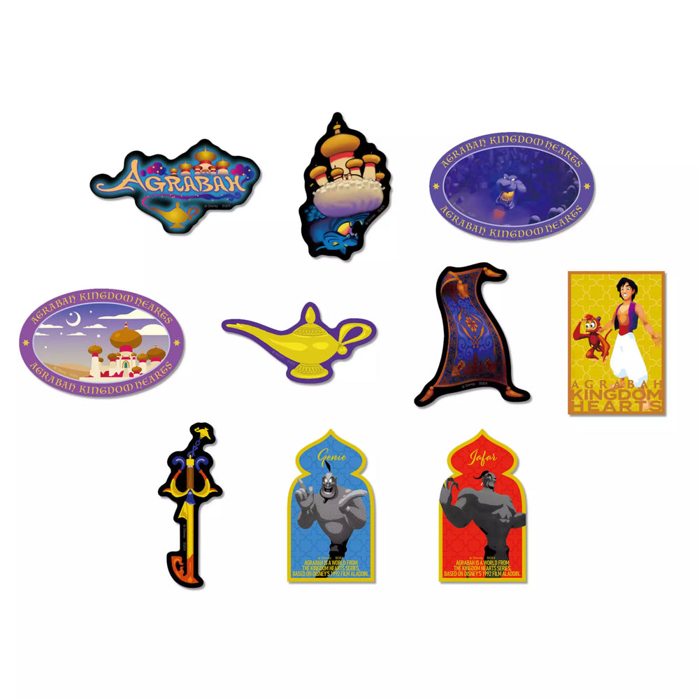 JDS - Kingdom Hearts / Stationery Sticker Set Agrabah (Release Date: Dec 5, 2025) (Copy)