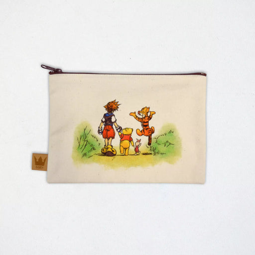 JDS - Kingdom Hearts III / Canvas Pouch <100 Acre Wood with Winnie, Piglet & Tigger> (Release Date: Dec 5, 2025)