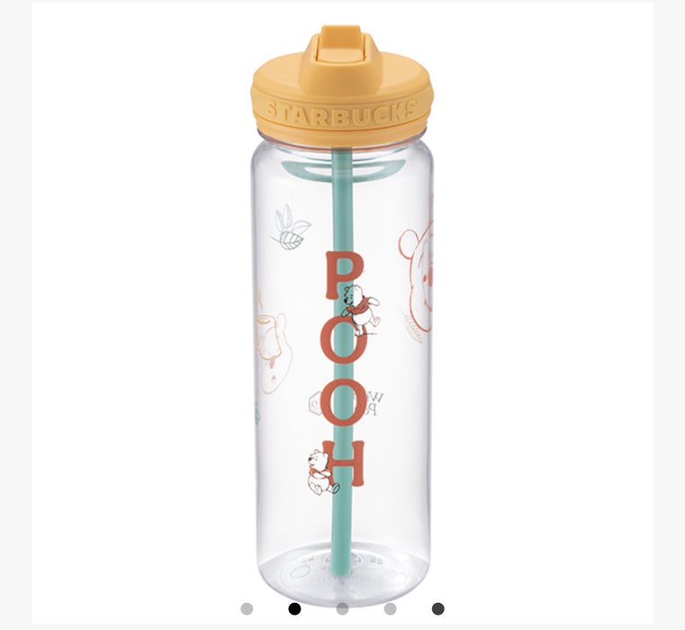 Starbucks Taiwan - 2026 Winnie the Pooh + STARBUCKS Collection x Winnie the Pooh Silicone Cover Cold Water Bottle Size 710ml (Release Date: Oct 20, 2026)
