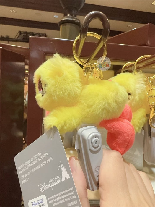 HKDL - Laying Ducky "Kuttari" Plush Keychain