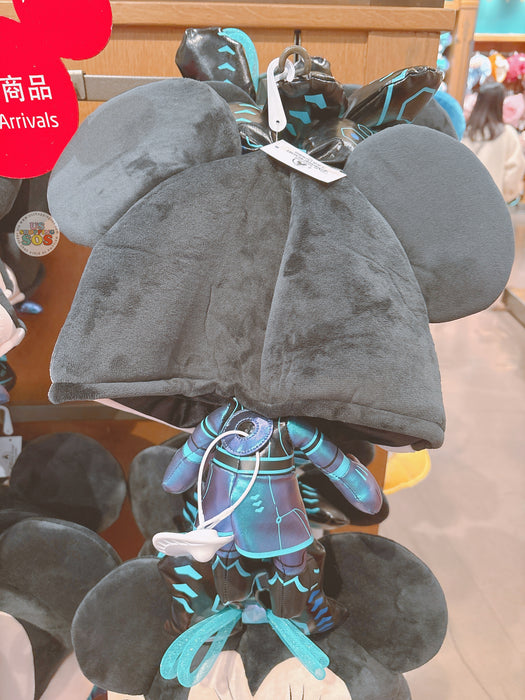 SHDL  - Big Head Plush Hat - Tron Minnie Mouse
