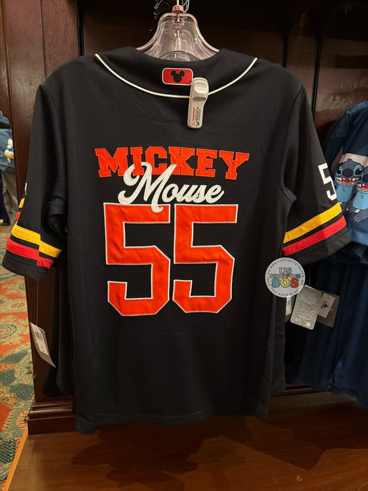 DLR/WDW - Mickey Mouse Park Logo Baseball Jersey (Adult)