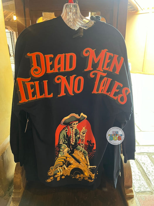 DLR/WDW - Pirates of the Caribbean - Spirit Jersey “Dead Men Tell No Tales” Black Pullover (Adult)
