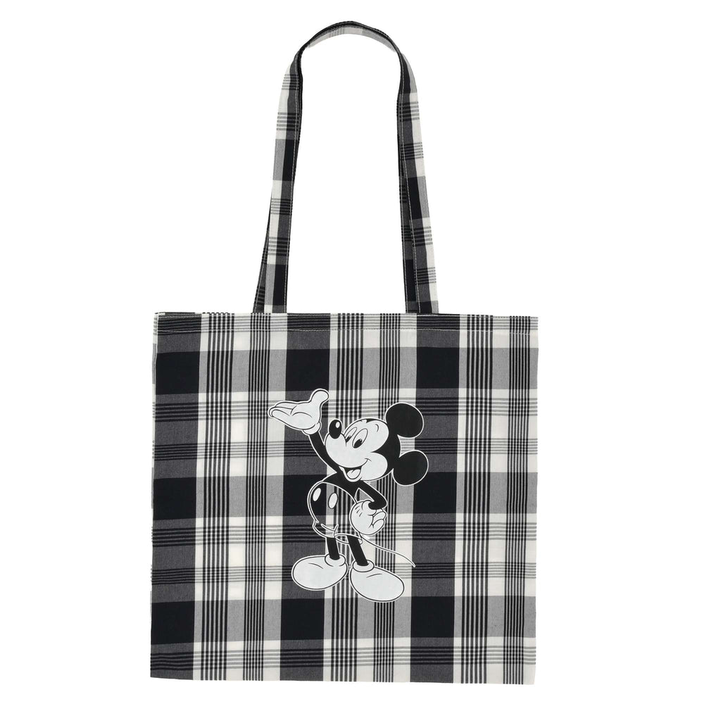 JDS - 2026 TOTE BAG Collection x Mickey Tote Bag Flat Monotone Check
