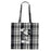 JDS - 2026 TOTE BAG Collection x Mickey Tote Bag Flat Monotone Check