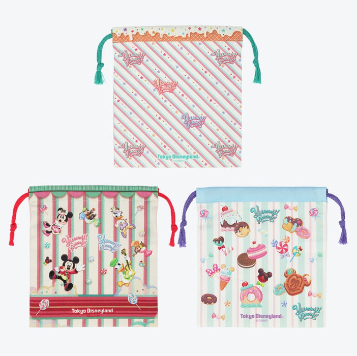 TDR - 2026 Vanellope Sweet Pop World Collection x Drawstring Bags Set of 3 (Release Date: Apr 8, 2026)