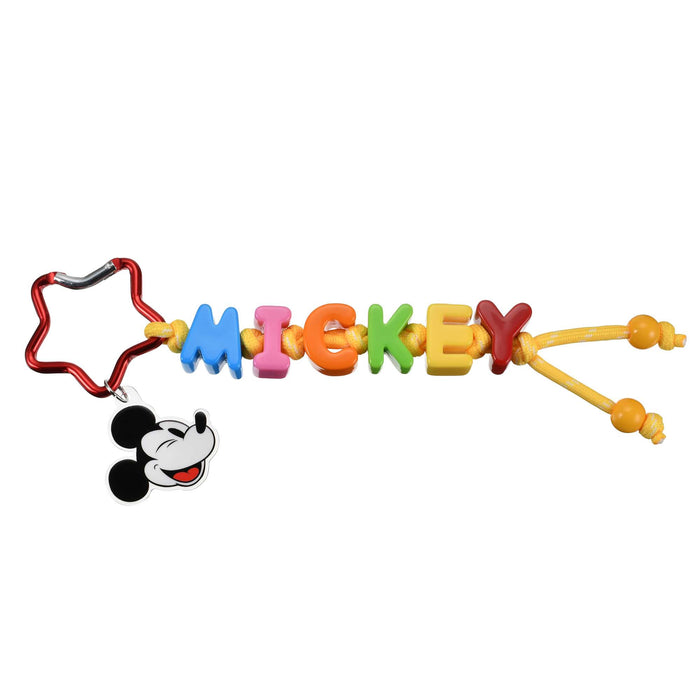 JDS - 2026 Key chain Fes x Mickey Mouse Name Bead Keychain