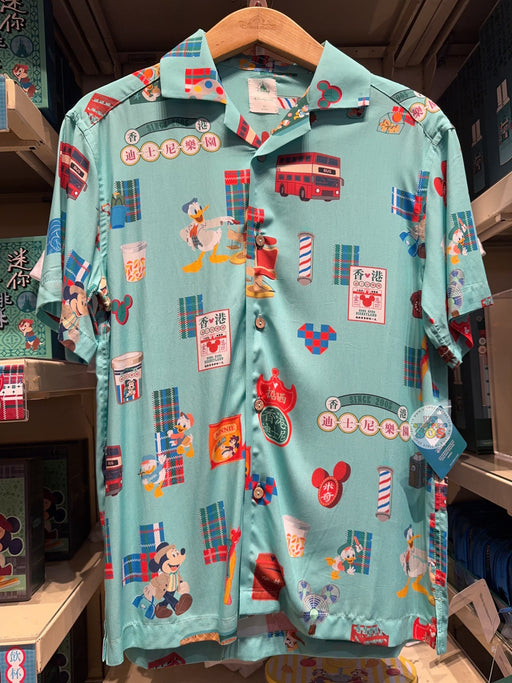 HKDL - 2026 Mickey and Friends Vintage Hong Kong Collection x All Over Print Shirt for Adults