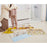 JP x BM - Bath Mat for Bathroom 2 Patterns Set x Mickey & Minnie Mouse