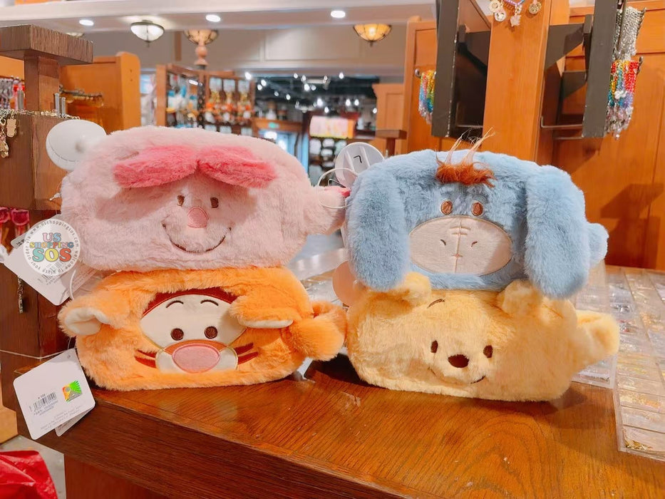 SHDL - Winnie the Pooh & Friends x Piglet Fluffy Pencil Case