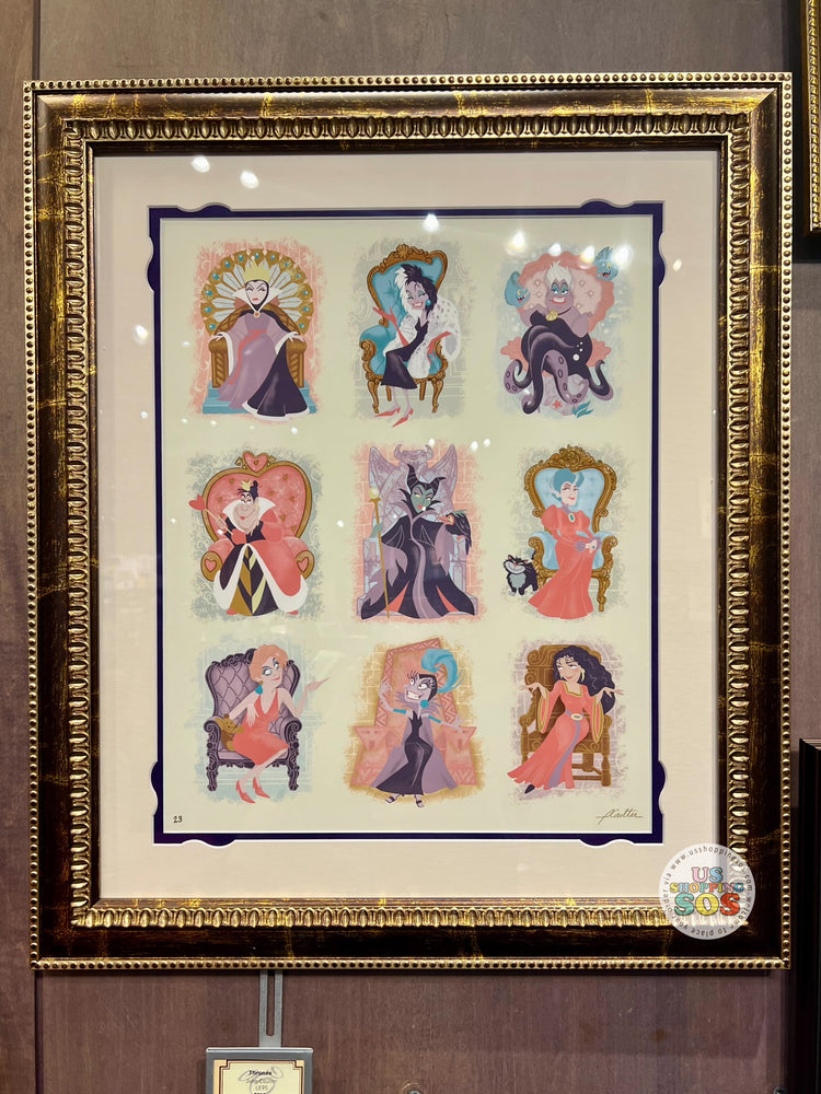 DLR/WDW - Disney Art - “Thrones” by John Coulter