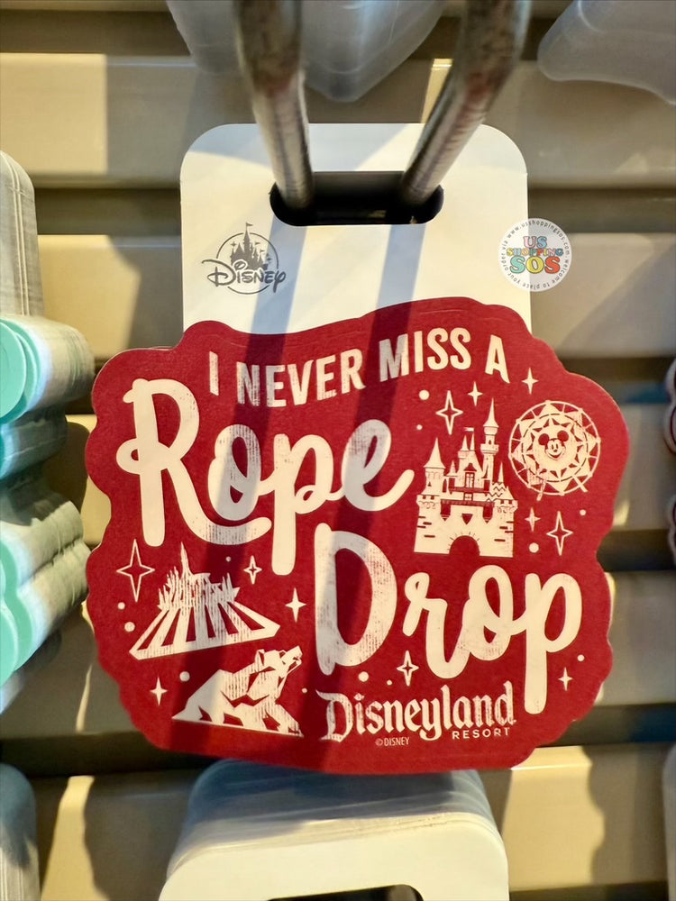DLR/WDW - Vinyl Decals 2026 - Rope Drop (Park Logo)