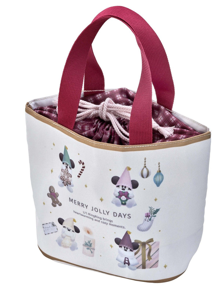 TDR - 2026 Disney Christmas Mickey Christmas Fairy "Lil Lin Lin"x Souvenir Insulated Lunch Bag (Release Date: Nov 1, 2026)