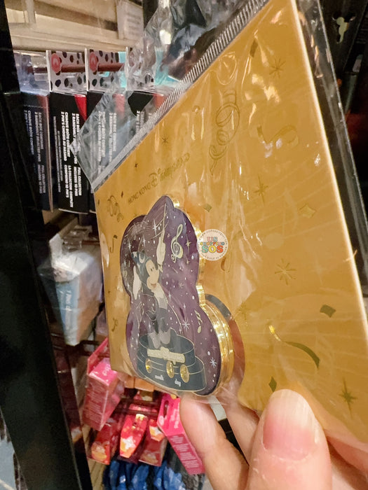 HKDL - Mickey Mouse "Mickey's PhilharMagic" Pin Badge with Movable Month and Day