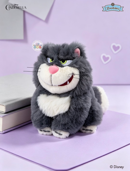 China Exclusive Zoobies x Cinderella Lucifer ‘Bad Smile’ Plush Keychain & Pouch