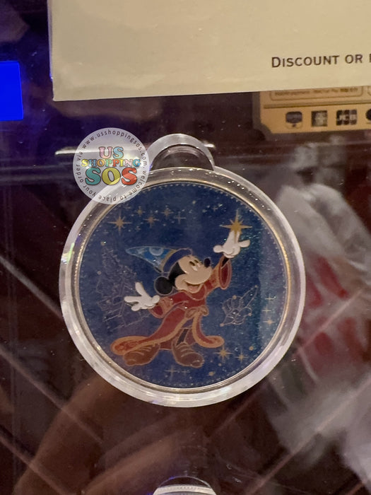 HKDL - Gold Medallion Coin x Fantasyland Exclusive "Sorcerer Mickey"