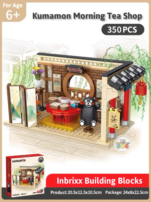 Inbrixx Building Blocks - Kumamon Morning Tea Shop 350PCS