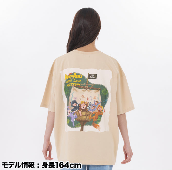 TDR - Fantasy Springs "Peter Pan Never Land Adventure" Collection x Lost Children Oversized T Shirt for Adults