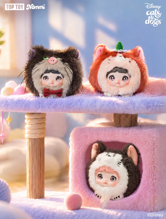 China TOPTOY - Nommi x Disney Cats ‘Dreamy Cat Tales’ Vinyl Full Body Plush Keychain Blind Box (Release Date: Sep 30, 2026)