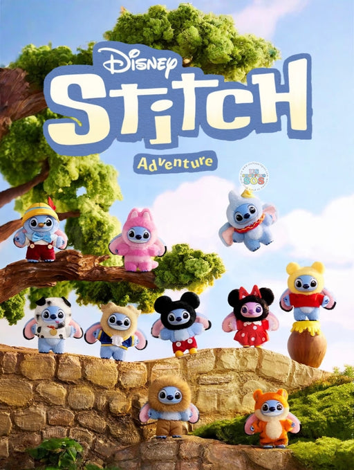 Popmart x Disney Stitch Adventure Keychain Series Figures Random Secret Box (Release Date: Feb 12, 2026)