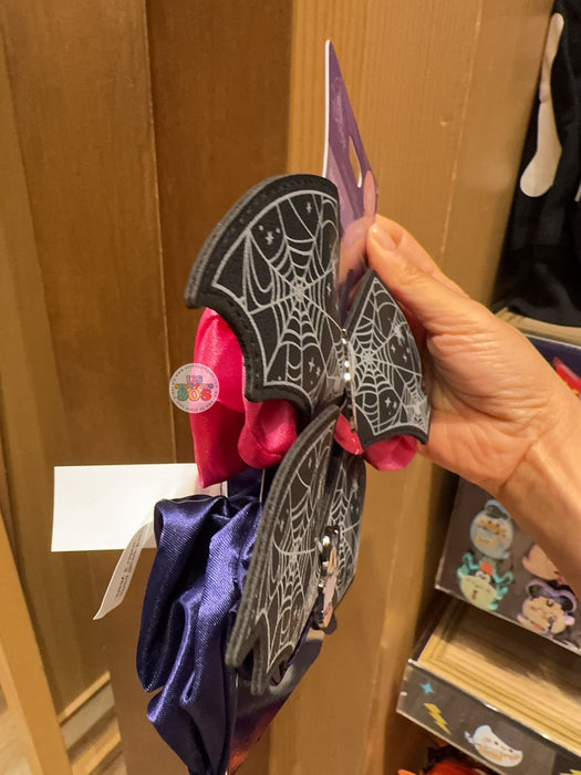 HKDL - 2026 Disney Halloween - Mickey and Friends Spooky Rock Band Collection x Wickies Bat Wings Hair Scrunchies Set of 2