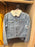 DLR/WDW - Mickey Mouse Face Icon Fluffy Collar Denim Jacket (Adult)