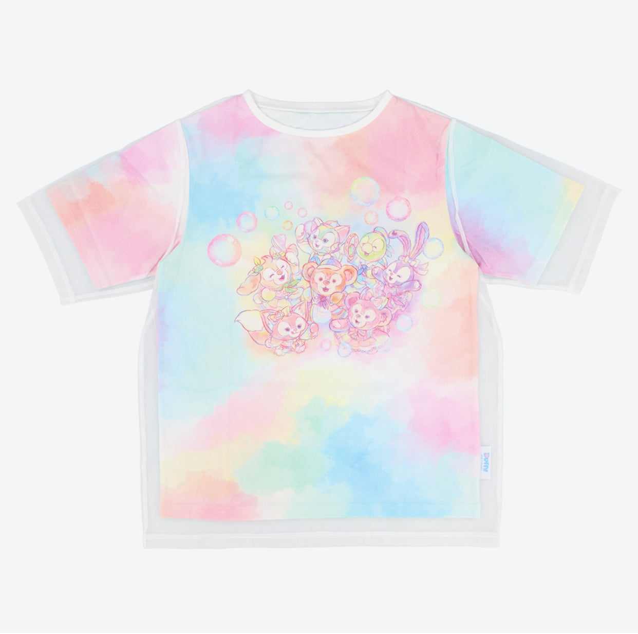 TDR - Duffy & Friends 20th Anniversary: Colorful Happiness x Duffy & Friends T Shirt for Adults (Release Date: Apr 8, 2025)