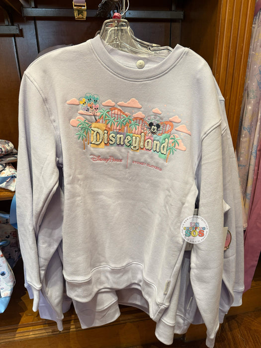 DLR/WDW - Stoney Clover Lane - “Disneyland” Pixar Pier Lavender Pullover (Adult)