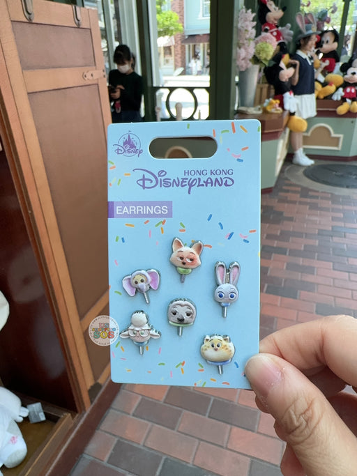 HKDL - Zootopia ‘Food Theme’ Earrings Set