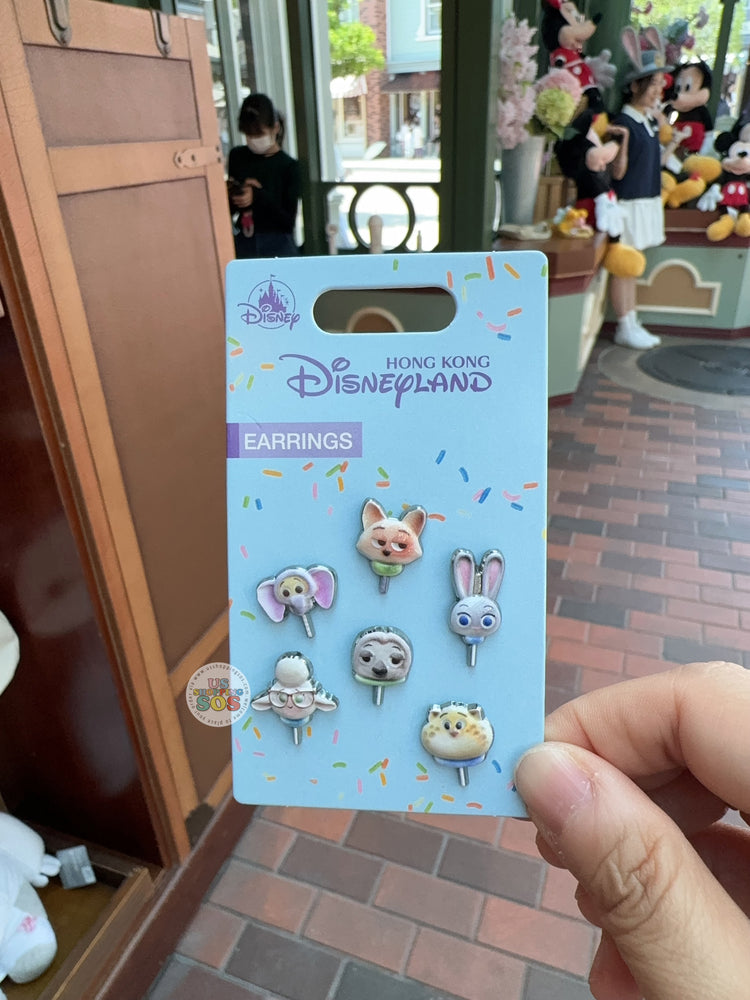 HKDL - Zootopia ‘Food Theme’ Earrings Set