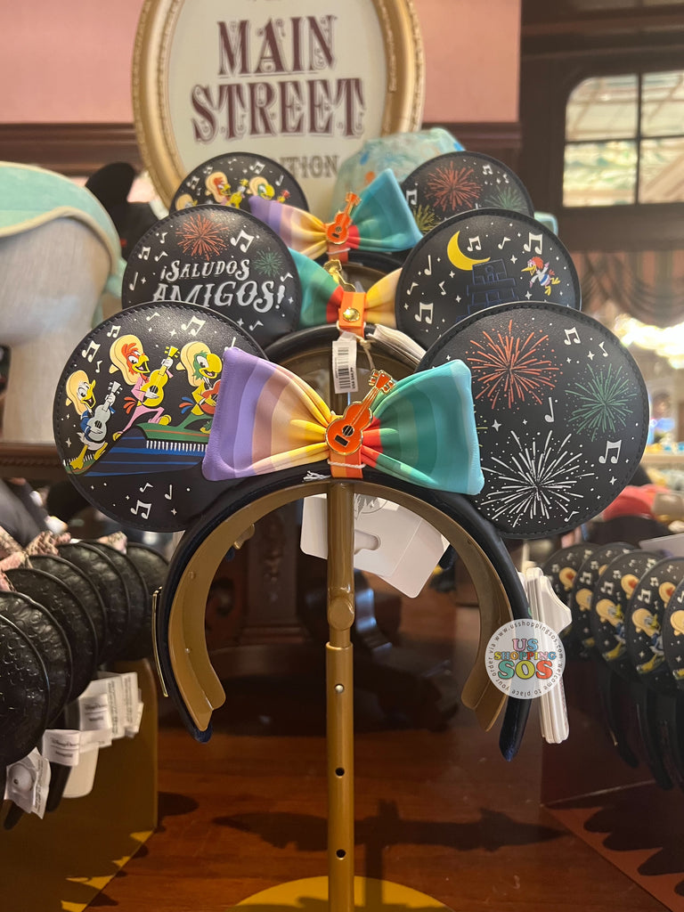 Disney Loungefly 3 Cabelleros Ears with Colorful Bow NWT 2024 Disney Parks Loungefly Three Caballeros Ears Headband  main image 2