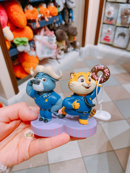 SHDL - Bobbin Head Figure x Chief Bogo & Officer Clawhauser
