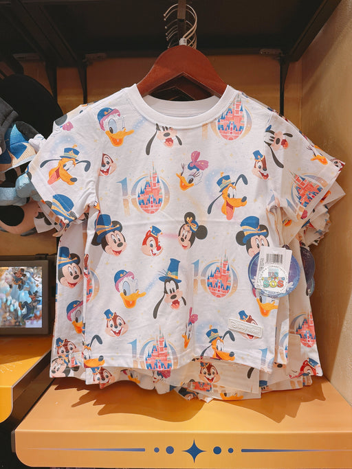 SHDL - 2026 Mickey & Friends 10th Birthday Celebration Collection x Mickey & Friends All Over Print  T Shirt for Kids