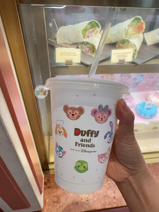 HKDL - 2026 Duffy and Friends Color-Chaninging Reuseable Iced Beverage Cup with Straw