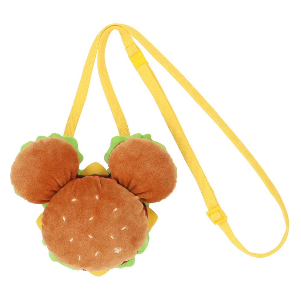 TDR - Mickey Hamburger Plush Mini Shoulder Bag (Release Date: May 22, 2025)