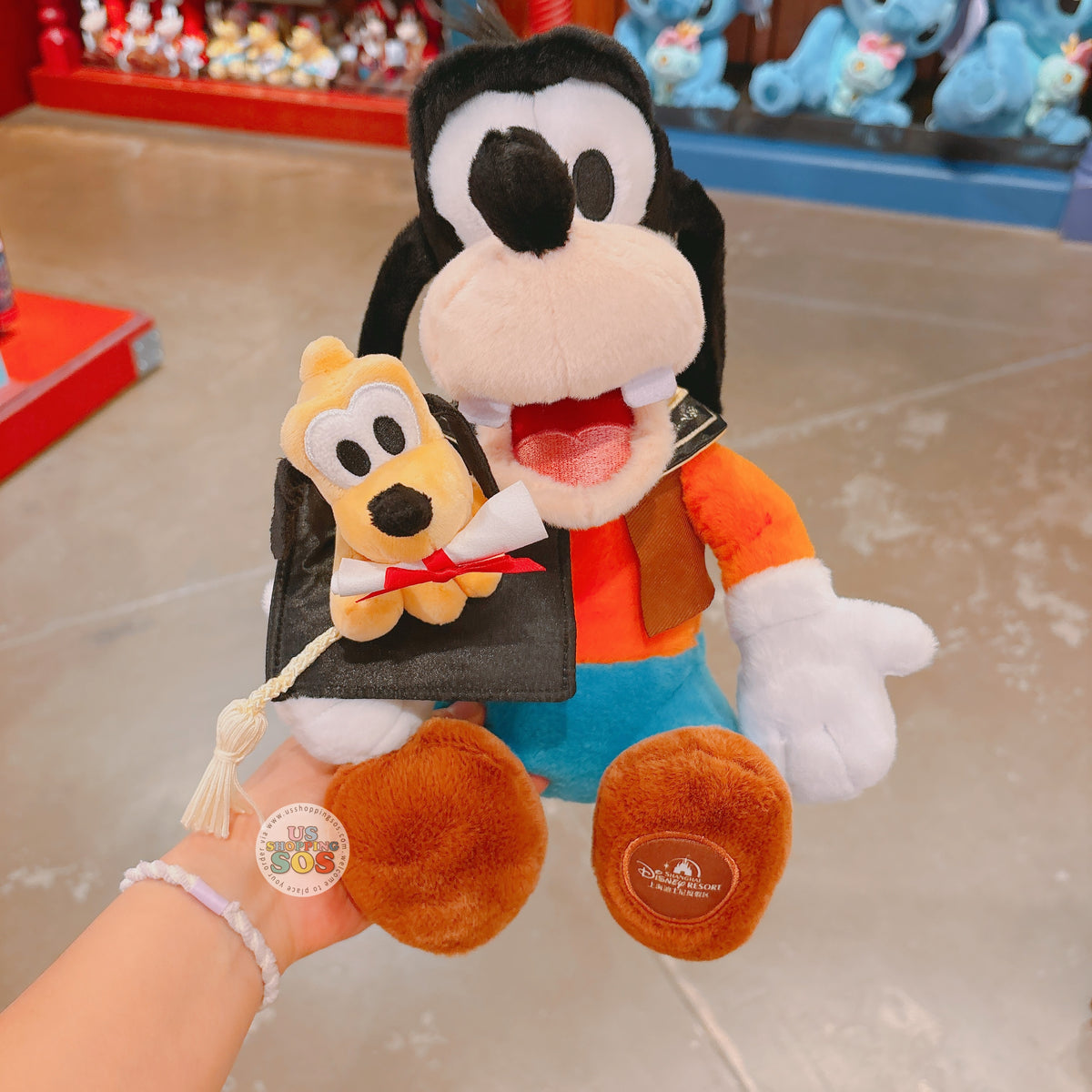 SHDL - 2026 Graduation Collection x Goofy & Pluto Plush Toy